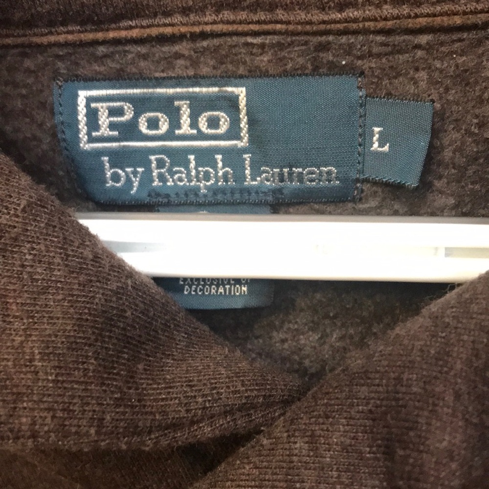 Polo by Ralph Lauren Brown Turtleneck Sweater - Picture 3 of 7
